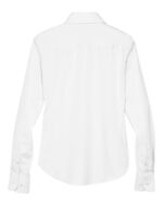 Women's Crown Collection® Solid Stretch Twill Woven Dress Shirt - Image 8