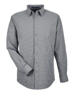 Men's CrownLux Performance® Tonal Mini Check Woven Dress Shirt - Image 2