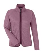 Women's Venture Heathered Stripe Full-Zip Jacket - Image 3