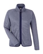 Women's Venture Heathered Stripe Full-Zip Jacket - Image 5