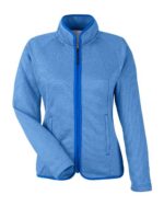 Women's Venture Heathered Stripe Full-Zip Jacket - Image 7