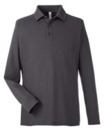 Men's Fusion ChromaSoft™ Long Sleeve Pique Polo - Image 3