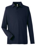 Men's Fusion ChromaSoft™ Long Sleeve Pique Polo - Image 5