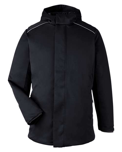 Unisex Techno Lite Flat-Fill Insulated Jacket — Black (front) Unisex Techno Lite Flat-Fill Insulated Jacket - Image 1