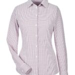 Women’s CrownLux Performance® Micro Windowpane Woven Dress Shirt