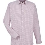 Men’s CrownLux Performance® Micro Windowpane Woven Dress Shirt