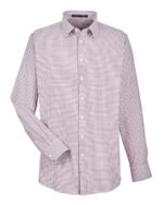 Men's CrownLux Performance® Micro Windowpane Woven Dress Shirt