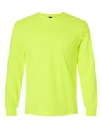 Unisex Ultra Cotton® Long Sleeve Pocket T-Shirt - Image 5