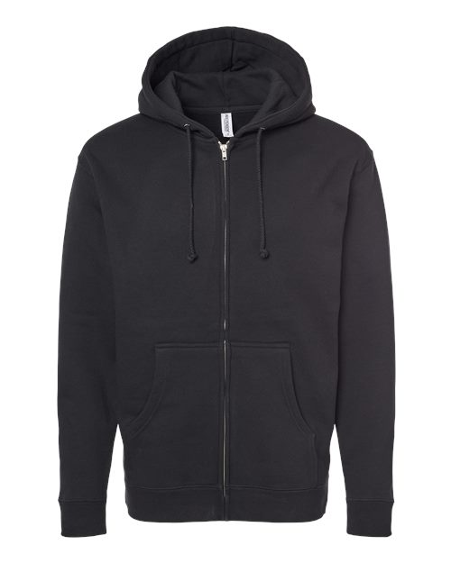 Unisex Heavyweight Full Zip Hooded Sweatshirt