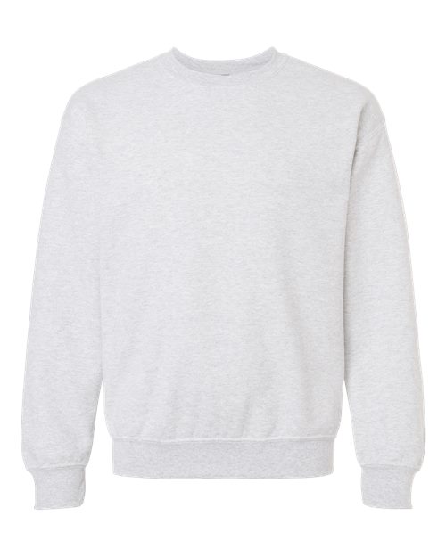 Unisex DryBlend® Crewneck Sweatshirt — Ash (front) Unisex DryBlend® Crewneck Sweatshirt - Image 1