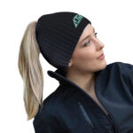 Acrylic Toque With Elasticized Ponytail Opening (Women’s)
