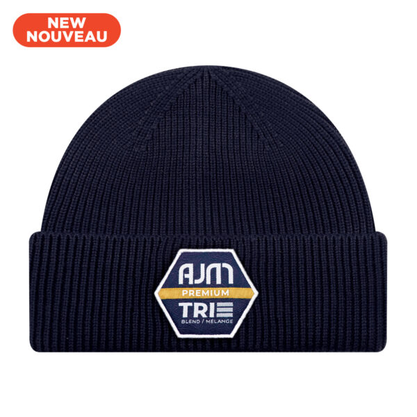 PREMIUM Tri Blend Cuff Toque With Flat Seams