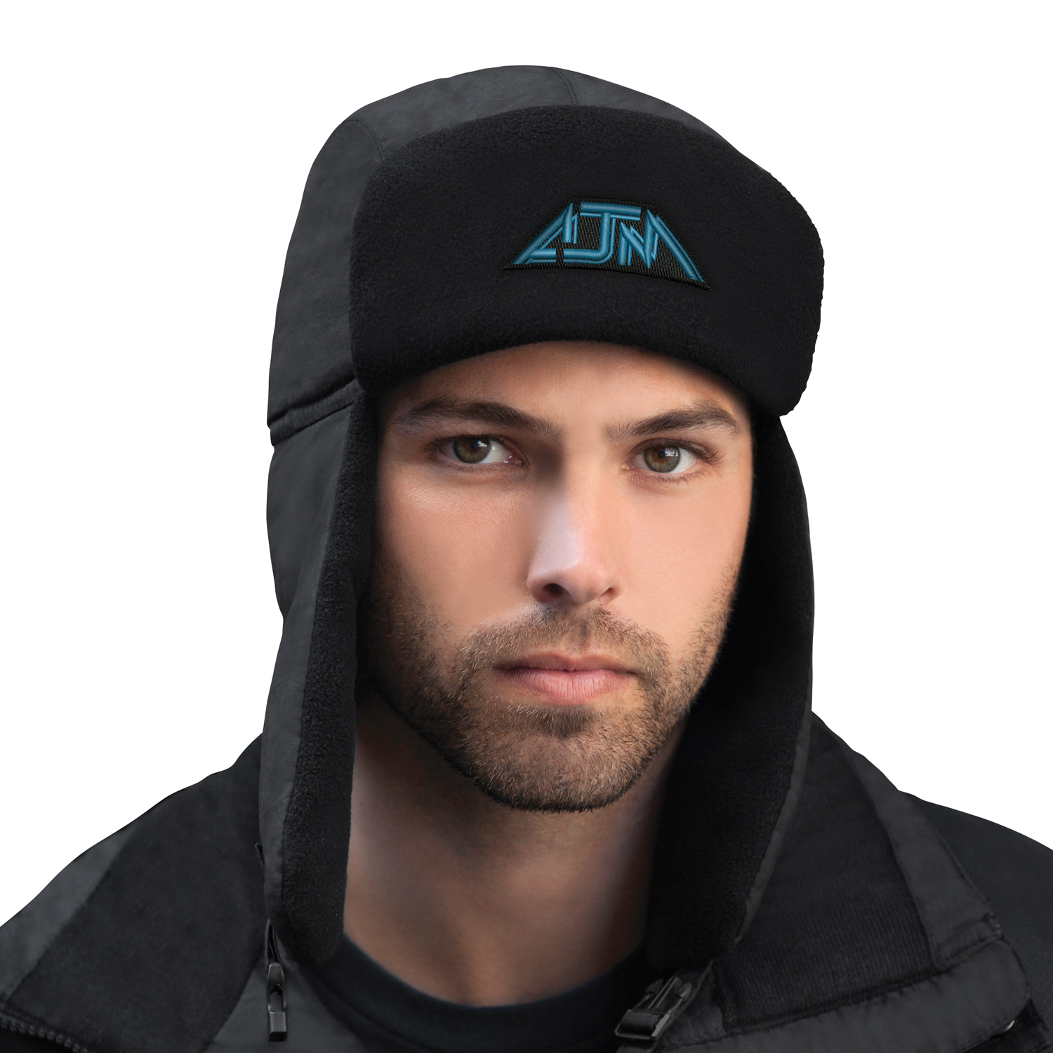 Nylon / Polyester Micro Fleece Earflaps Winter Bomber Hat with Earflaps 8 Panel hat Double lining 2 piece plastic snap buckle closure Nylon / Polyester Micro Fleece Earflaps Winter Bomber Hat With Earflaps
