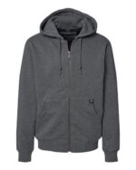 Men's Crossfire Heavyweight Power Fleece Hooded Jacket with Thermal Lining - Image 3