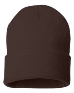 12" Solid Cuffed Beanie - Image 5