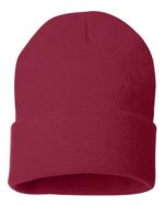 12" Solid Cuffed Beanie - Image 10
