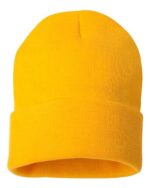 12" Solid Cuffed Beanie - Image 15
