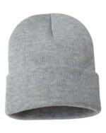 12" Solid Cuffed Beanie - Image 25
