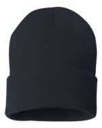 12" Solid Cuffed Beanie - Image 40