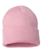 12" Solid Cuffed Beanie - Image 50