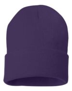 12" Solid Cuffed Beanie - Image 52