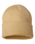 12" Solid Cuffed Beanie - Image 8