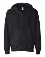 Unisex Midweight Full-Zip Hooded Sweatshirt - Image 3