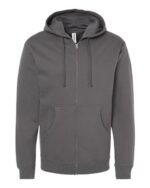 Unisex Midweight Full-Zip Hooded Sweatshirt - Image 5