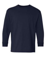 Youth Heavy Cotton™ Long Sleeve T-Shirt - Image 4