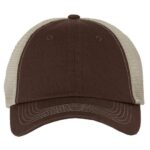 Contrast Stitch Mesh Back Cap