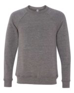 Unisex Sponge Fleece Raglan Crewneck Sweatshirt - Image 20