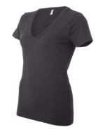 Women’s Jersey Deep V-Neck Tee - Image 5