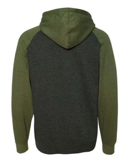 Unisex Raglan Hooded Sweatshirt