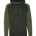 Unisex Raglan Hooded Sweatshirt