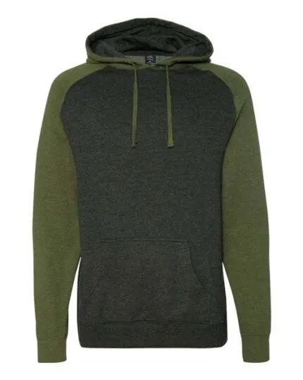 Unisex Raglan Hooded Sweatshirt