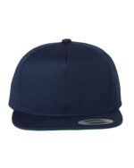 Five-Panel Cotton Twill Snapback Cap - Image 5