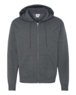 Unisex Powerblend® Full-Zip Hooded Sweatshirt - Image 4