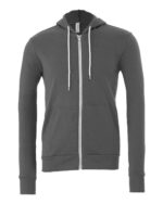 Unisex Sponge Fleece Full-Zip Hoodie Sweatshirt - Image 3