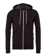 Unisex Sponge Fleece Full-Zip Hoodie Sweatshirt - Image 18
