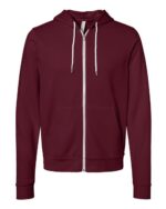 Unisex Sponge Fleece Full-Zip Hoodie Sweatshirt - Image 36