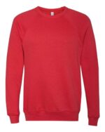 Unisex Sponge Fleece Raglan Crewneck Sweatshirt - Image 41