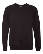 Unisex Sponge Fleece Raglan Crewneck Sweatshirt - Image 5