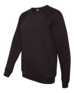 Unisex Sponge Fleece Raglan Crewneck Sweatshirt - Image 6