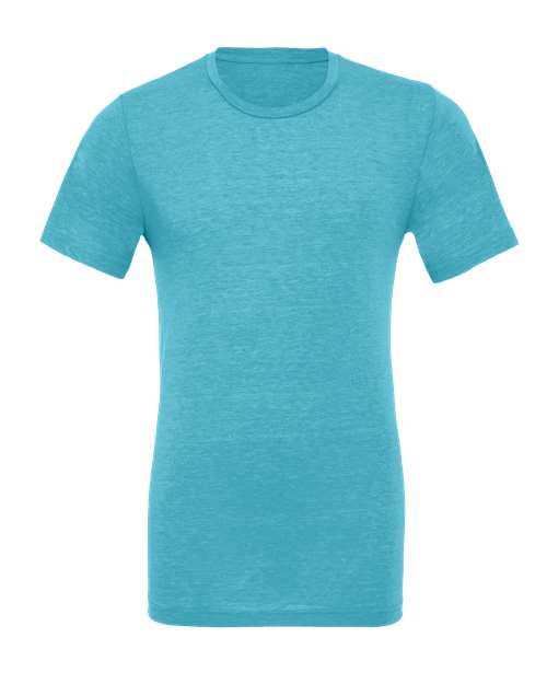 Triblend Tee — Aqua Triblend (front) Triblend Tee