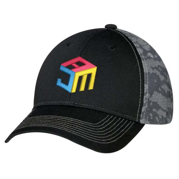 Polycotton / Cotton Drill 6 Panel Constructed Full Fit (Urban Camo)