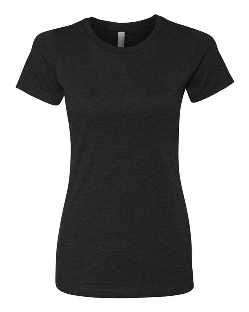 Women’s CVC T-Shirt — Black (front) Women’s CVC T Shirt