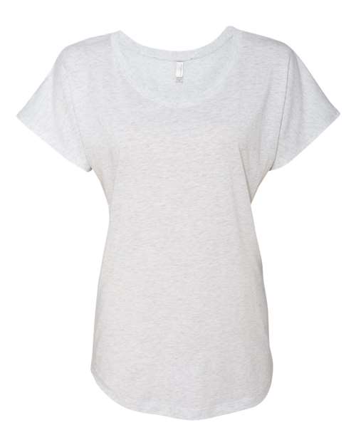 Women’s Triblend Dolman T-Shirt — Heather White (front) Women’s Triblend Dolman T-Shirt - Image 1
