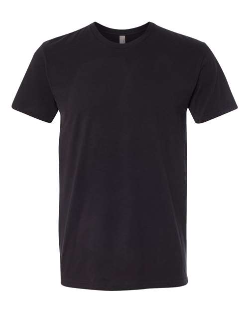 Sueded T-Shirt — Black (front) Sueded T Shirt