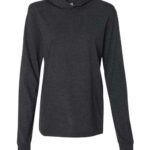 Unisex Jersey Hooded Long Sleeve Tee