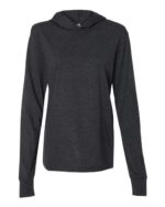 Unisex Jersey Hooded Long Sleeve Tee